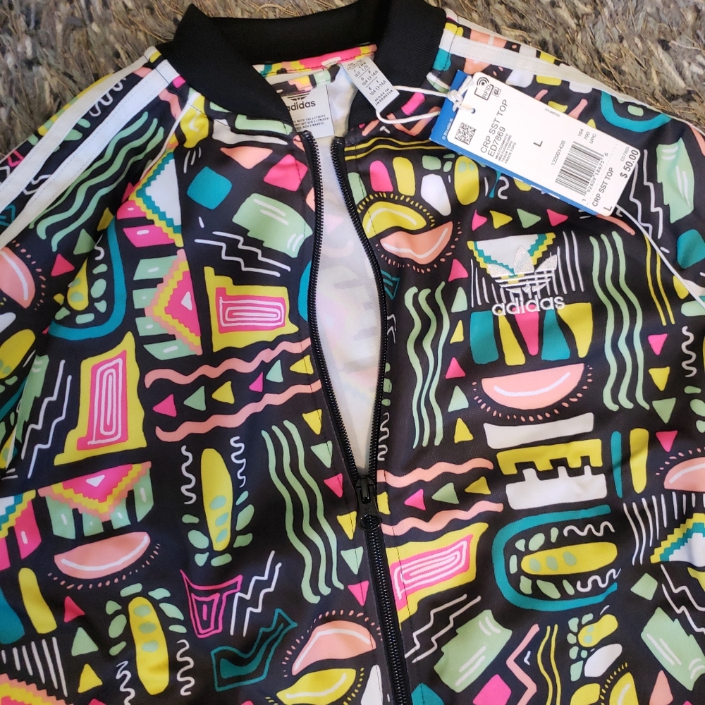 Adidas Girls Jacket - Picture 2 of 2